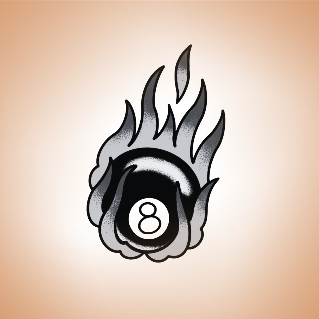 Boule de Billard 8 - Old School – Image 2