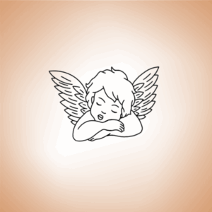 Tatouage Ange Endormi
