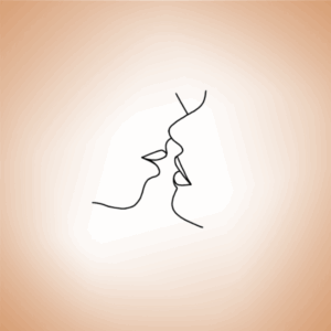 Tatouage Baiser d'Amoureux