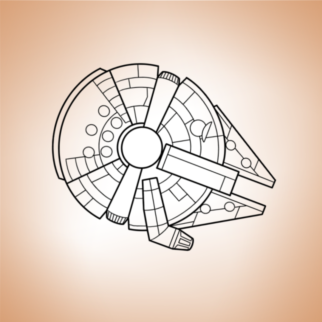 Faucon Millenium Starwars - Pop Culture