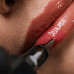 Lèvres - remplissage effet naturel en Maquillage Permanent