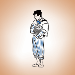 Tatouage l'Accordéoniste de Nice la Belle