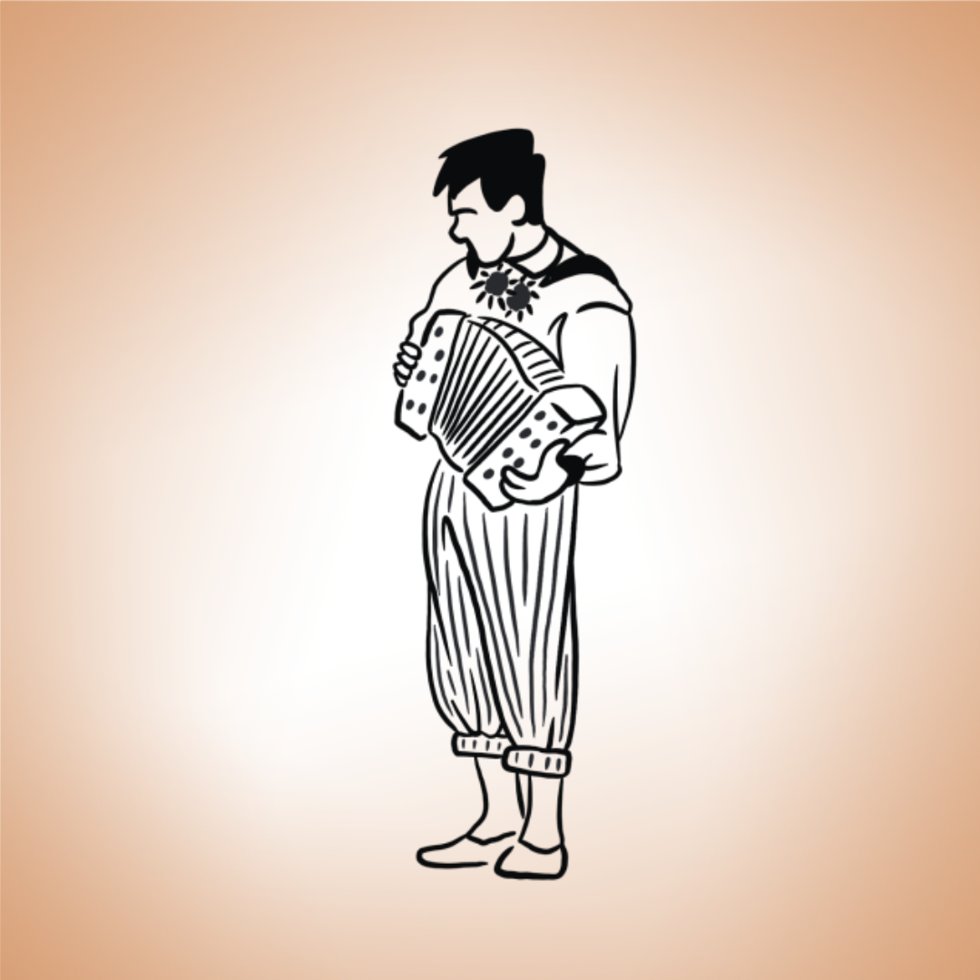 Tatouage l'Accordéoniste de Nice la Belle – Image 2