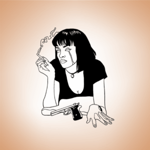 Mia Wallace de Pulp Fiction - Pop Culture