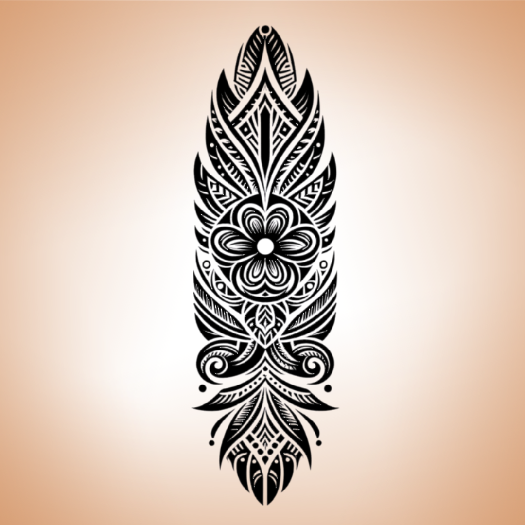 Manche Polynésienne florale - Voyage