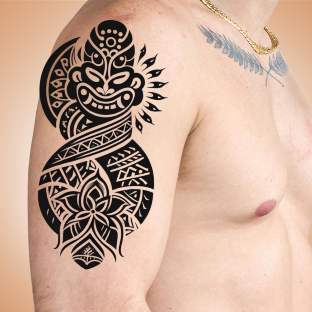 Manche Polynésienne Sablier - Voyage – Image 2