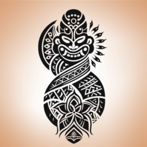 Manche Polynésienne Sablier - Voyage