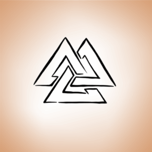 Symbole Valknut Viking - Voyage